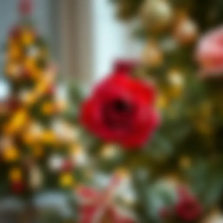 Magnificent Decorative Elegance: The Role of Clip On Flowers for Christmas Trees
