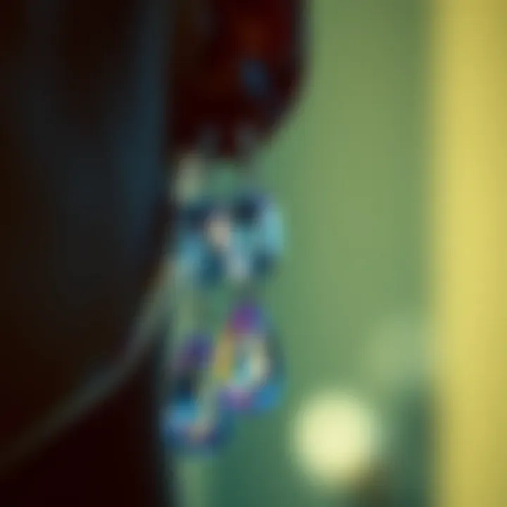 Magnificent Exploring the Allure of Shiny Crystal Earrings