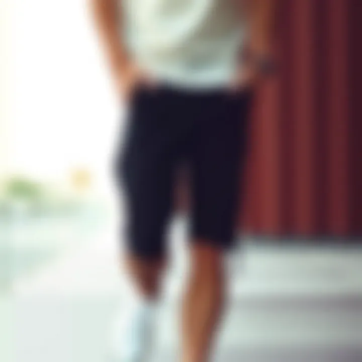 Magnificent The Allure of Raw Hem Shorts for Men: Style and Practicality