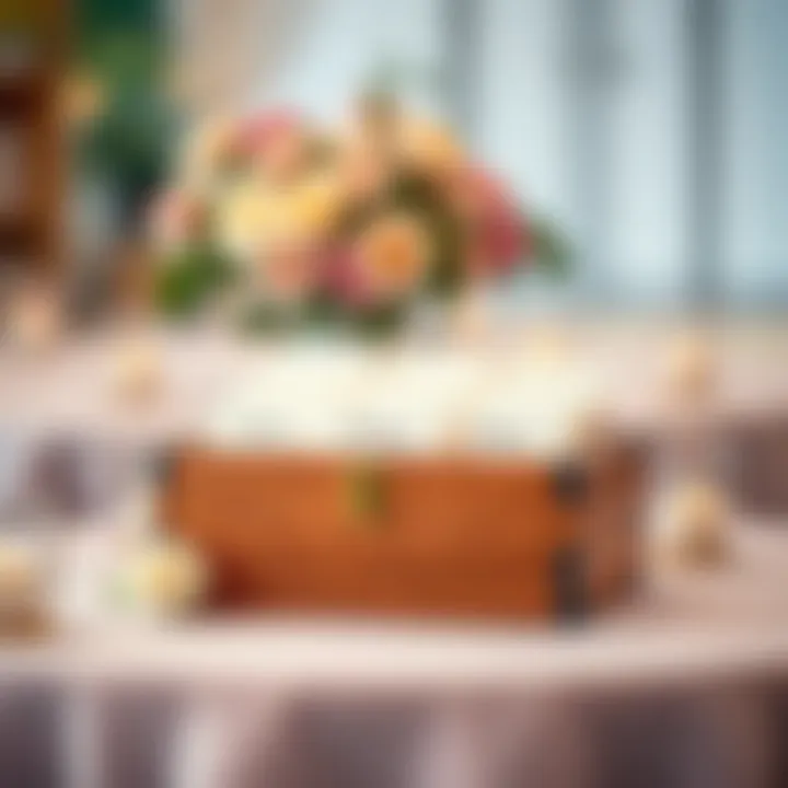 Magnificent The Role of a Wooden Box for Cards at Weddings