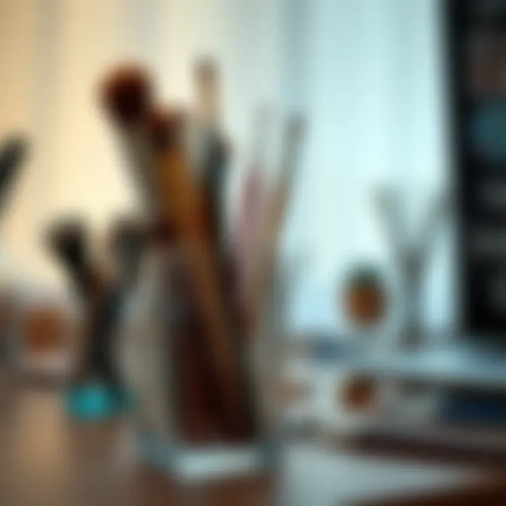 Maintenance tips for an acrylic brush holder to ensure longevity