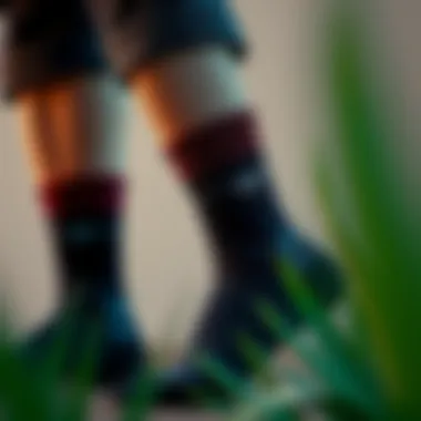Sustainable Fashion with Aloe Socks Sustainable fashion elements highlighted in a modern wardrobe