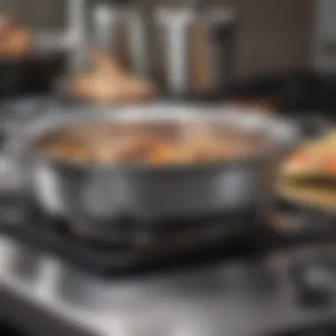 Sustainability of Aluminum in Cookware Eco-friendly aluminum stove top cover showcasing sustainability