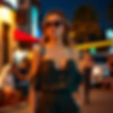 Chic capri jumpsuit paired with accessories for a night out