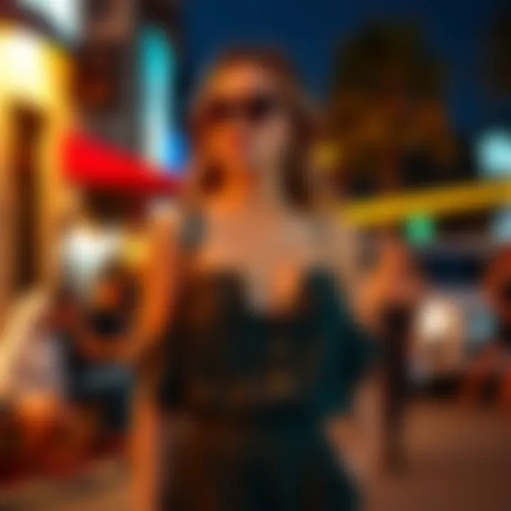 Chic capri jumpsuit paired with accessories for a night out