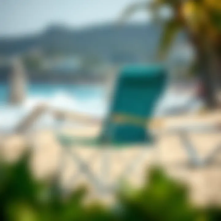 Portability: The Key Feature of Beach Backrest Chairs Lightweight beach backrest chair for easy transport