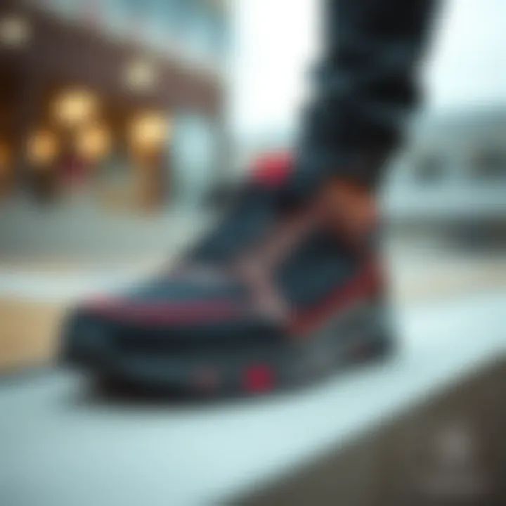 High-tech materials used in breathable casual footwear