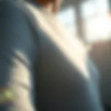 Airflow in Breathable Fabrics Breathable fabric texture showcasing airflow