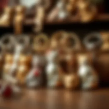 Diverse Styles of Memorial Keychains A collection of various styles of cat memorial keychains