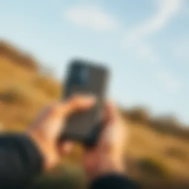 Innovative features in Galaxy Z Flip phone covers