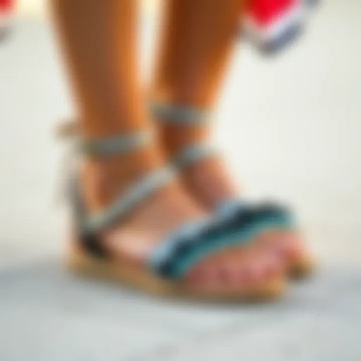Current Trends in Sandal Styles Trendy sandals reflecting the latest fashions