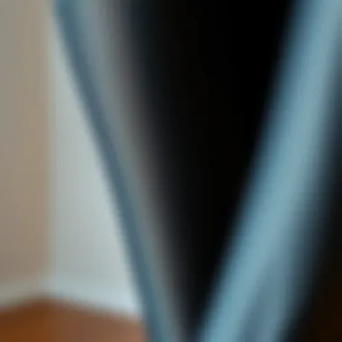Close-up of luxurious fabric used in capri leggings