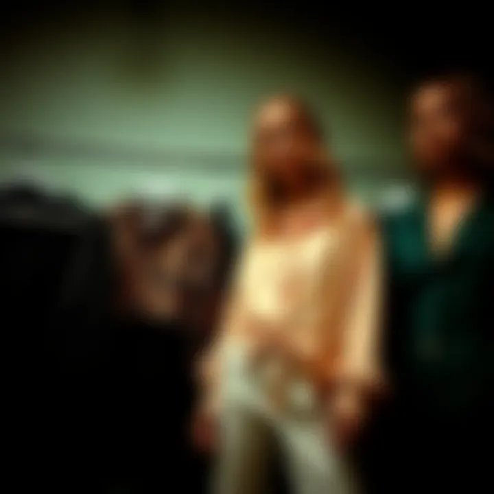 Diverse styles of clothing showcased together