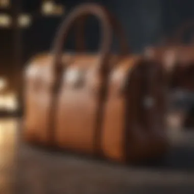 Stylish Collection of Bags A stylish collection of bags showcasing seasonal trends