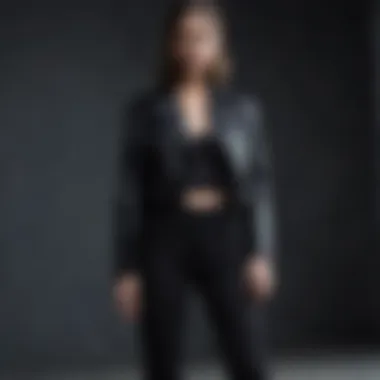 Outfit Ideas with Black Split Jeans Fashionable outfit ideas featuring black split jeans