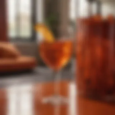 Sustainable Materials in Burnt Orange Party Decor Sustainable materials used in party decor featuring burnt orange