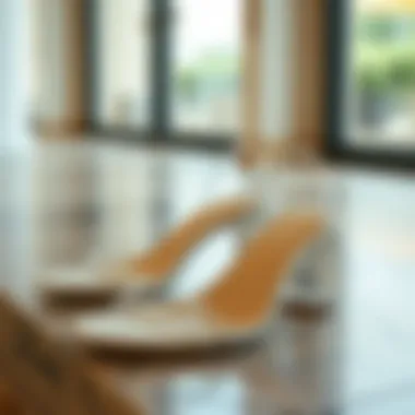 Elegant Clear Ankle Strap Sandals Elegant display of clear ankle strap sandals on a stylish surface