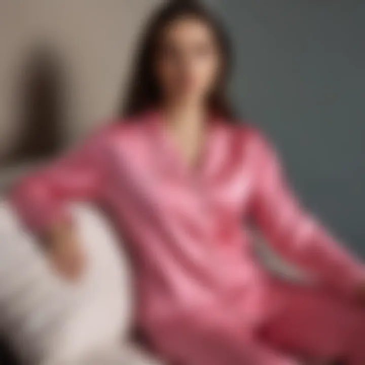 Trendy sleepwear showcasing vibrant colors