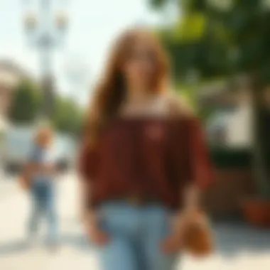 Chic Lightweight Top for Casual Gatherings A chic lightweight plus size top suitable for casual gatherings