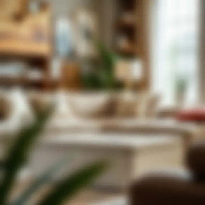 Elegant Flip Top Storage Box in Living Room Elegant decorative flip top storage box in a living room setting