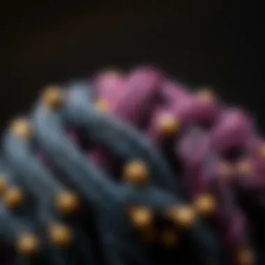Dazzling Textures of Deep Twist Crochet Hair Vibrant deep twist crochet hair showcasing various textures