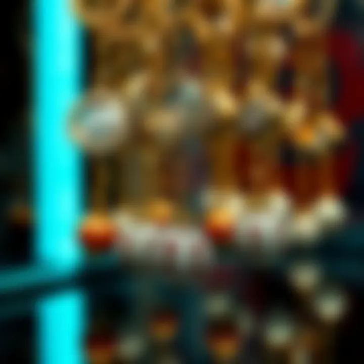 Fashion Trends in Diamond Dotz Keychains Artistic display of diamond dotz keychains reflecting contemporary fashion trends