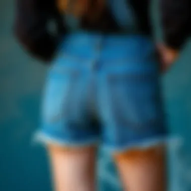 Cultural Relevance and Historical Context of Denim Shorts Cultural significance and historical roots of distressed denim overall shorts.