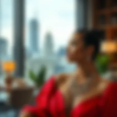 Elevating Personal Style with Costume Jewelry Elegant jewelry sets enhancing personal style in a modern setting