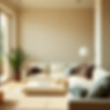 A serene space featuring comfort cushions enhancing relaxation