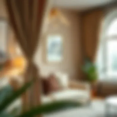 Innovative Fabric Tie Back Applications in Interior Design Creative usage of fabric tie backs in unique interior designs
