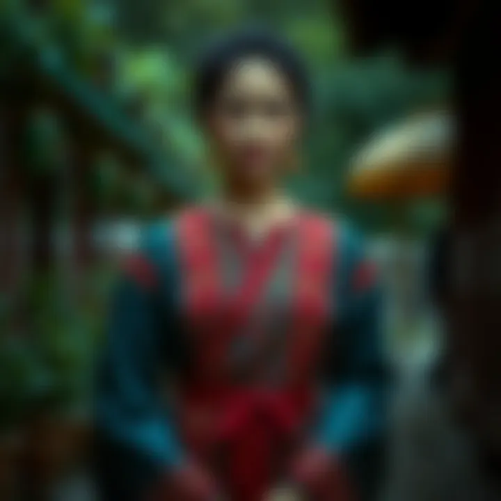 Traditional cultural dress representing heritage and craftsmanship