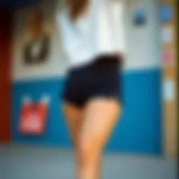 Exploring High-Waisted Booty Shorts: A Comprehensive Examination Introduction