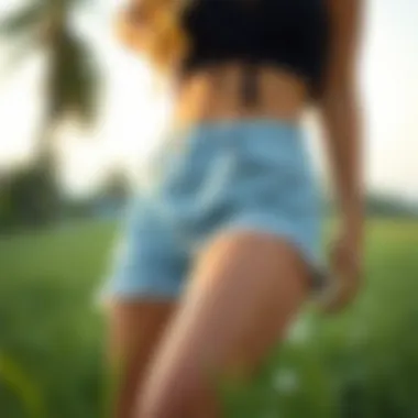Notable Exploring High-Waisted Booty Shorts: A Comprehensive Examination