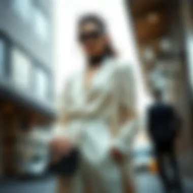 Fusion of Maturity and Allure in Fashion Sophisticated attire blending maturity and allure