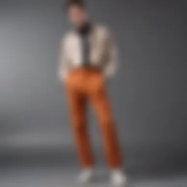 Casual Styling Ideas with Two-Tone Pants Casual styling ideas using two-tone pants for everyday wear