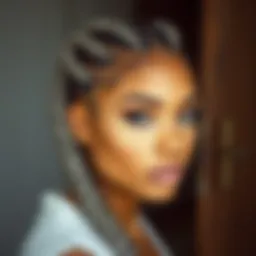 Exploring Ombre Grey Braiding Hair: Trends, Techniques, and Care Introduction