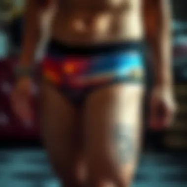 The Art of Custom Imagery in Underwear Unique personalized underwear design showcasing custom imagery