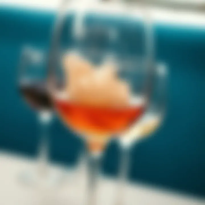 Materials of Plastic Stem Wine Glasses Close-up of the materials used in plastic stem wine glasses