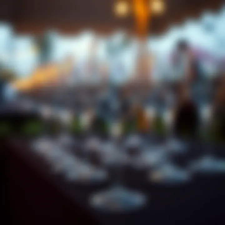 Plastic Stem Wine Glasses at an Outdoor Event Plastic stem wine glasses displayed at an outdoor event