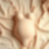 The Essence of Comfort in Post-Partum Shapewear Comfortable post-partum shapewear displayed on a soft fabric background