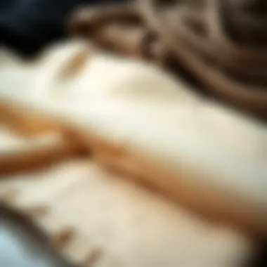 Material Matters: Choosing the Right Fabric Textured materials used in post-partum shapewear arranged aesthetically