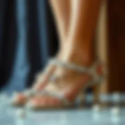 Exploring Rhinestone Kitten Heel Sandals: A Blend of Elegance and Comfort Introduction