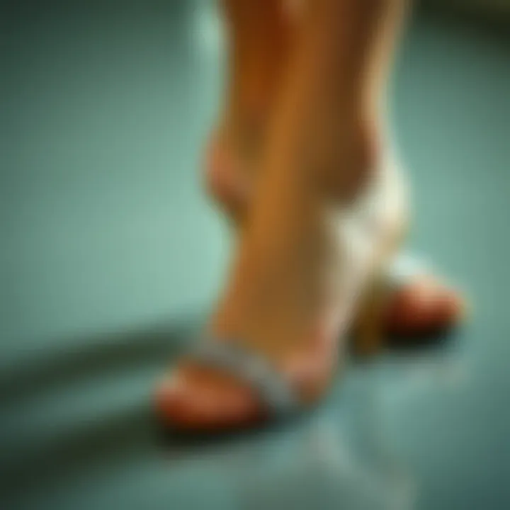 Exploring Rhinestone Kitten Heel Sandals: A Blend of Elegance and Comfort Summary