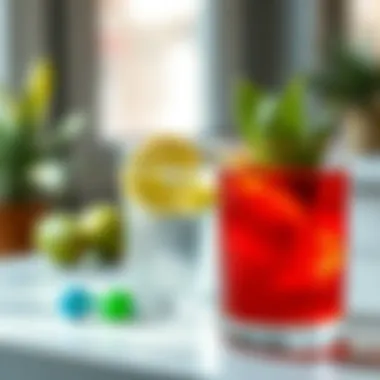 Sustainable Silicone Drink Markers Eco-friendly silicone drink markers showcasing sustainability