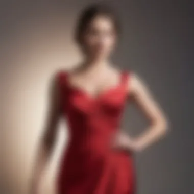 Flattering Silhouette for Size 14 Elegant dress showcasing a flattering silhouette for size 14