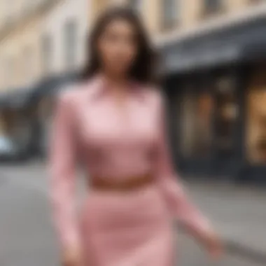 Stylish Current Trends Stylish outfit demonstrating current fashion trends