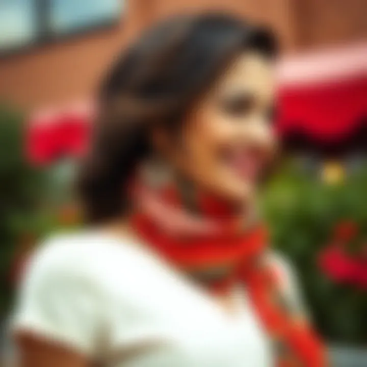 Accessorizing Ideas for Petite Educators Accessorizing tips for petite teachers with statement jewelry and scarves