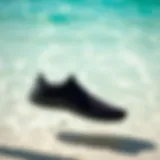 Footwear designed for aquatic environments with a sleek profile