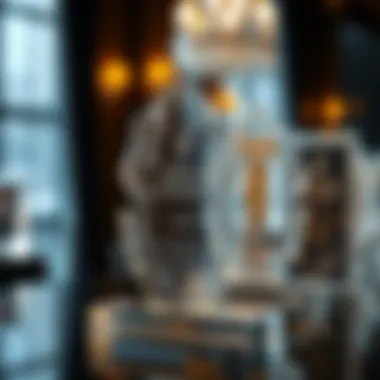 Elegant Acrylic Awards with Personalization Acrylic plaque awards showcasing intricate designs and personalized touches