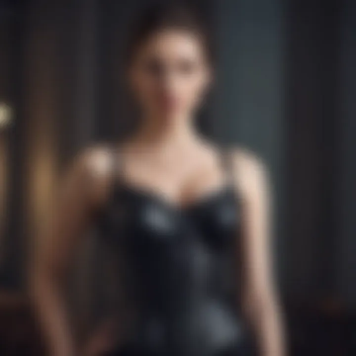 Chic styling tips featuring a bustier as a fashionable outerwear piece